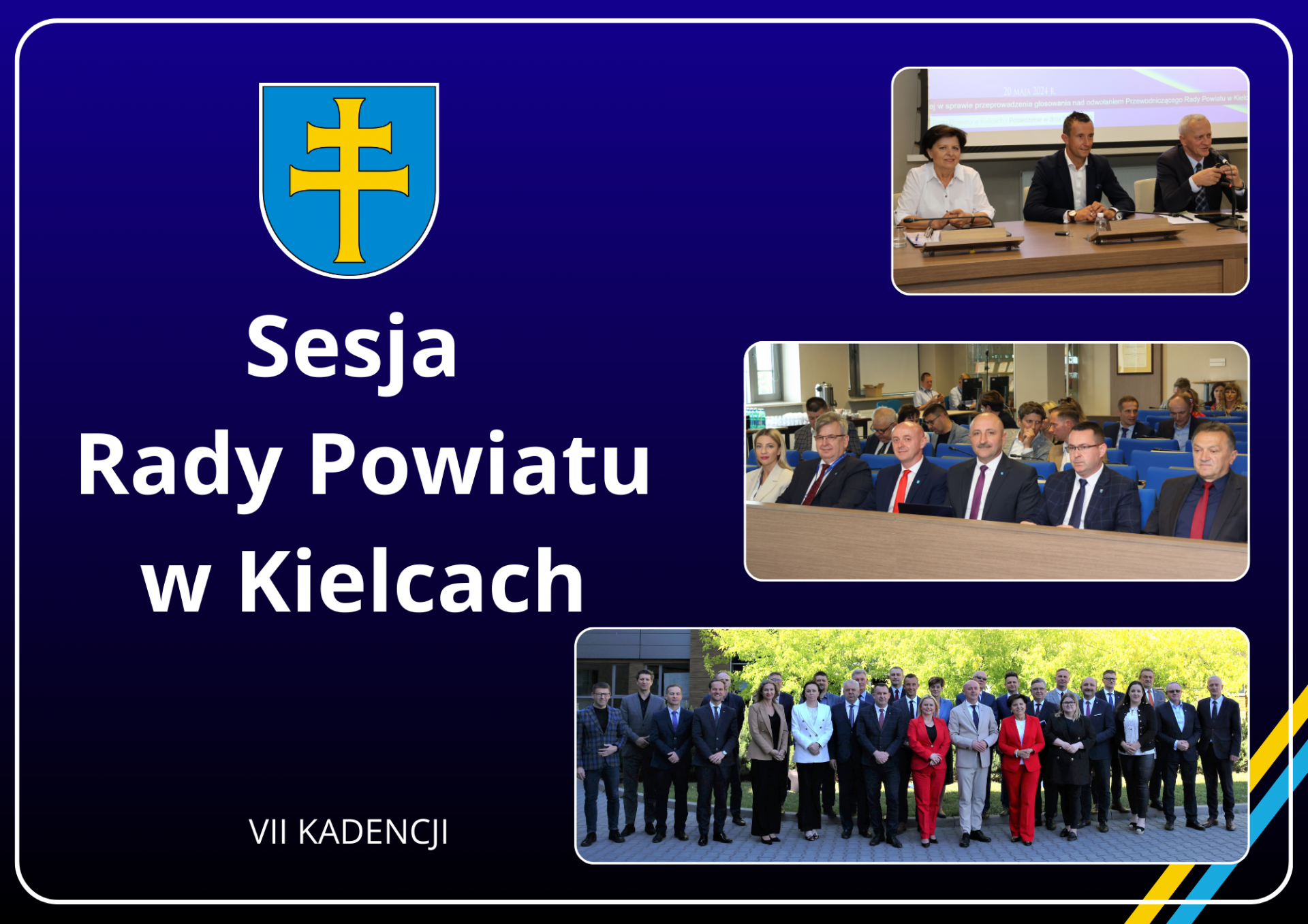 W najbliższy piątek VIII sesja Rady Powiatu w Kielcach